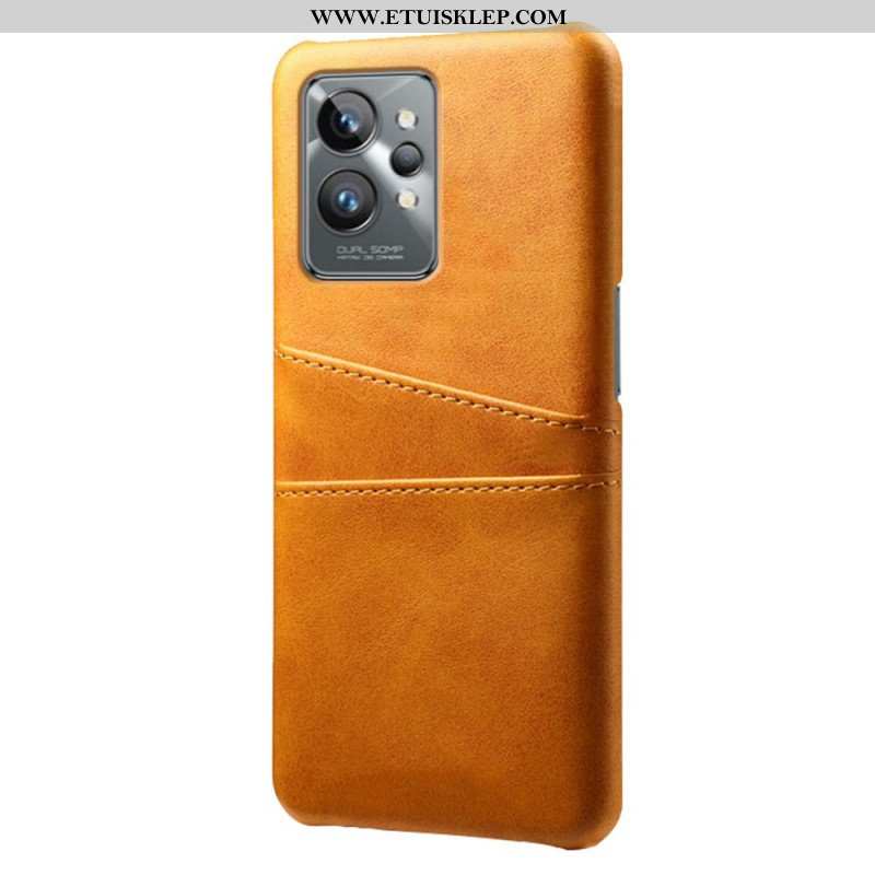 Etui do Realme GT2 Pro Etui Na Karty Z Efektem Skóry